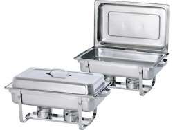 Bartscher 500486 Επιτραπέζιο Bain Marie chafing dish Σετ 2 Τεμαχίων