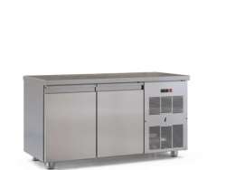 Ανοξείδωτο ψυγείο πάγκος συντήρηση PSM13060 με 2 πόρτες GN 