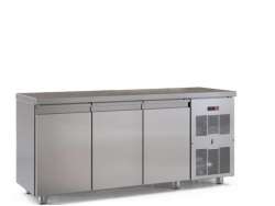 Ανοξείδωτο ψυγείο πάγκος συντήρηση PSM17560 με 3 πόρτες GN