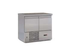 Ανοξείδωτο ψυγείο πάγκος συντήρηση PSM9060DM με 2 πόρτες μηχανή κάτω