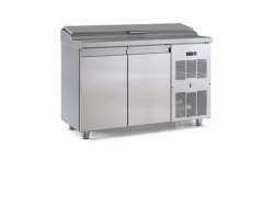 Ψυγείο πάγκος σαλατών συντήρηση με καπάκι PSM13070BAR.C με 2 πόρτες
