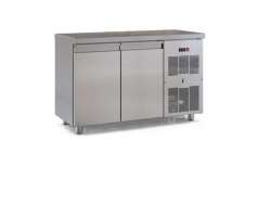 Ανοξείδωτο ψυγείο πάγκος κατάψυξη PSMK13060 με 2 πόρτες GN