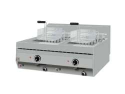 North FL20 Επαγγελματική Φριτέζα Ηλεκτρική 10+10 Lit - 20Kw - 380Volt  -  (ΕΚΠΤΩΤΙΚΟ ΚΟΥΠΟΝΙ)