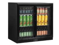 DB201S Βιτρίνα συντήρησης Back Bar με συρόμενες πόρτες 190lt