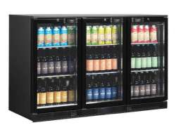 DB301H-3 Βιτρίνα συντήρησης Back Bar με ανοιγόμενες πόρτες 300lt