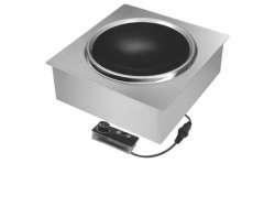 Επαγωγική εστία εντοιχιζόμενη WOK 3,5kW Ø27,5cm KARAMCO AM-BCD102W 40063