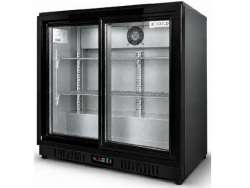 BB-208SS Βιτρίνα συντήρησης Back Bar με συρόμενες πόρτες 198lt