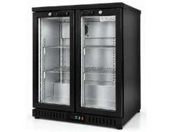 BB-208HS Βιτρίνα συντήρησης Back Bar με ανοιγόμενες πόρτες 198lt