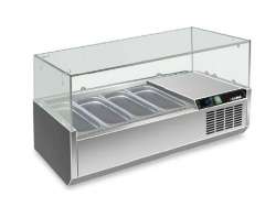 RWX 1202 Βιτρίνα Set up μήκους 1200 mm για GN